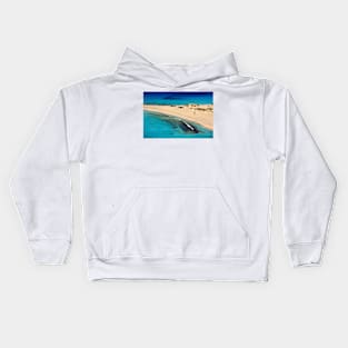 Sea, sand, sea again... Kids Hoodie